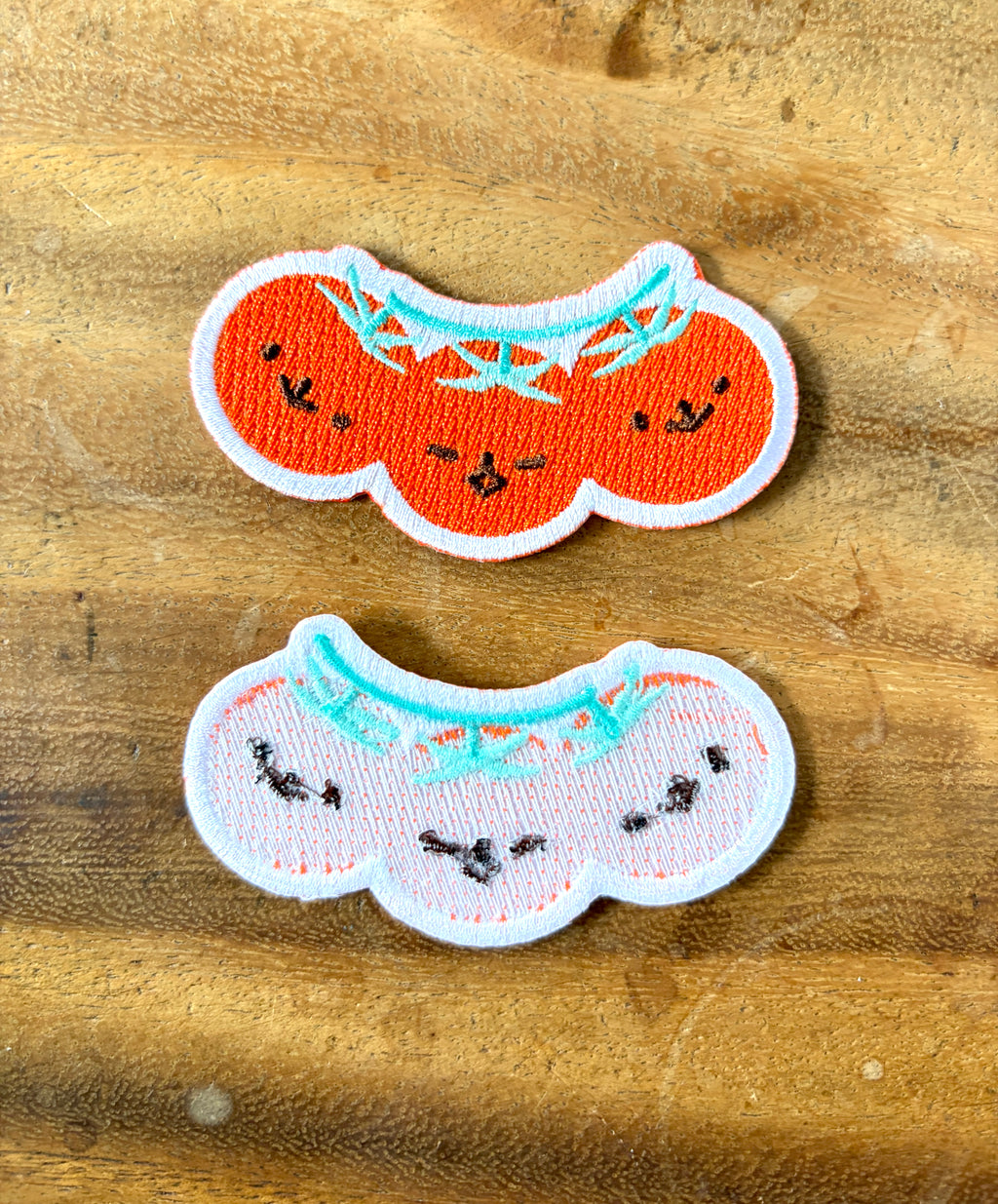 Embroidered Patch "Tomato Trio“
