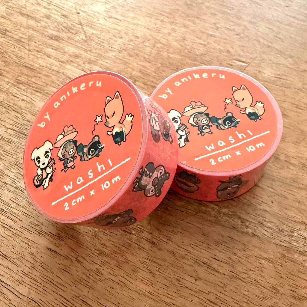 Washi Tape "Villagers"