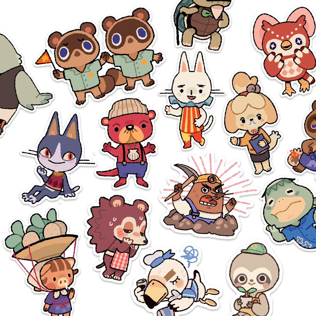 Stickerset "Townsfolk"