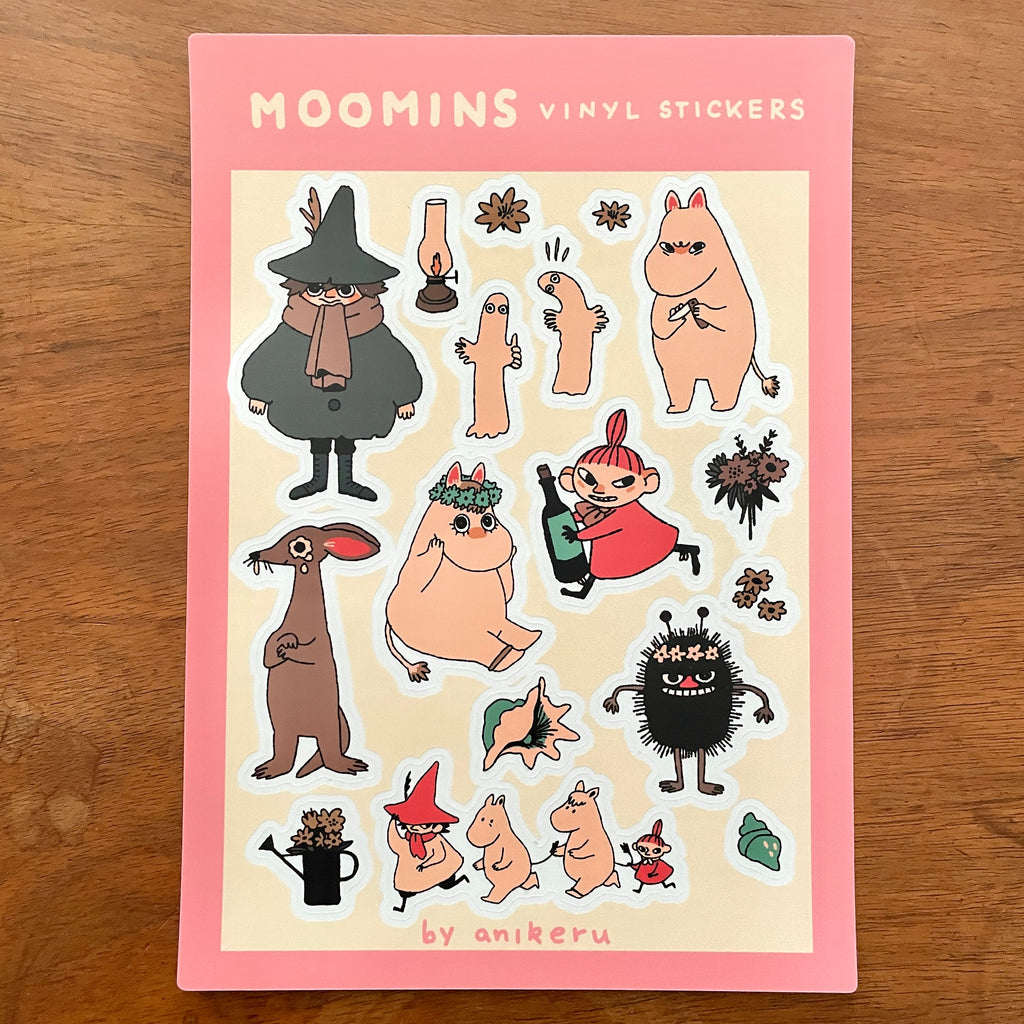 Matte Stickersheet "The Valley"