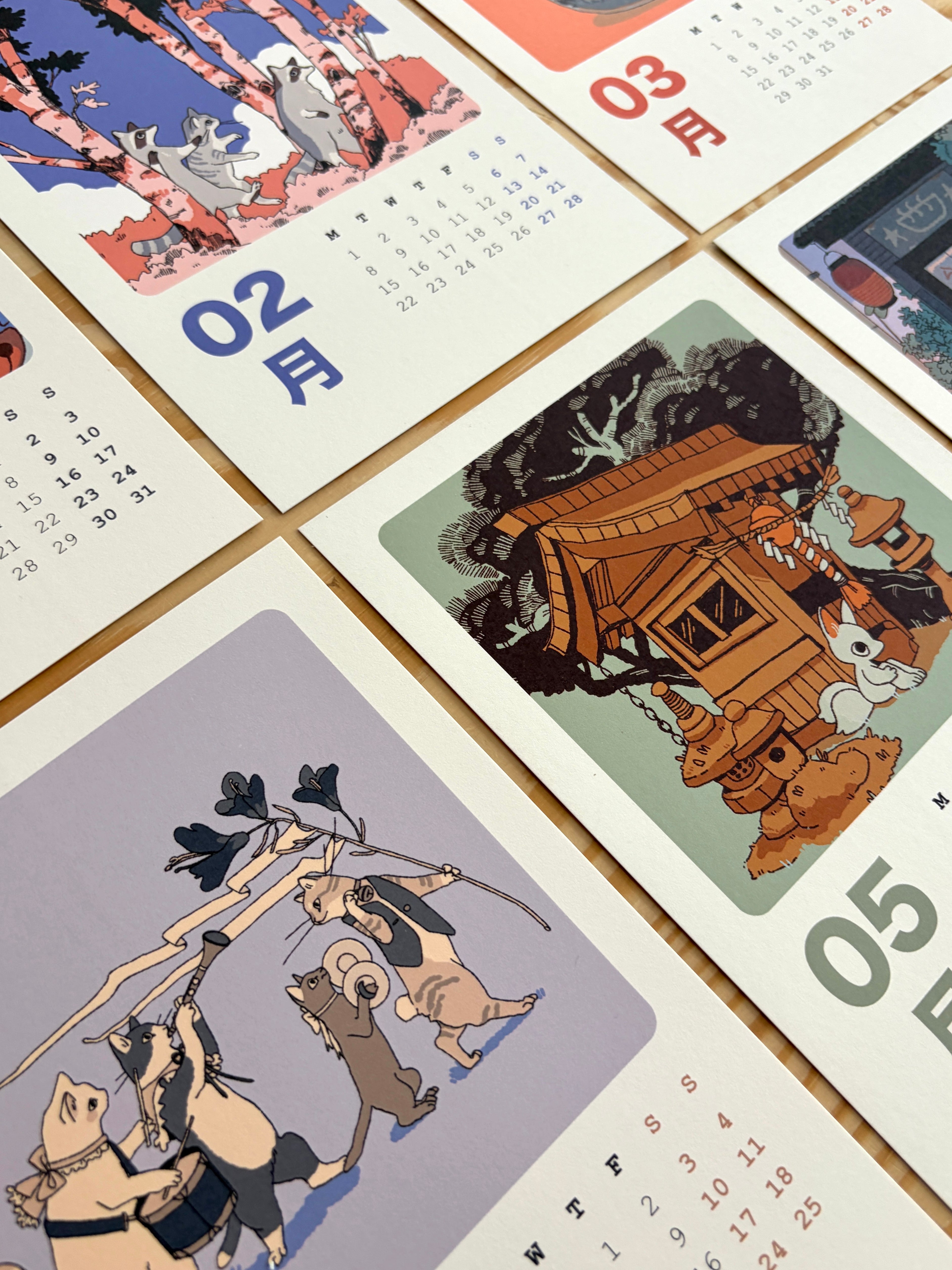 Art Calendar 2027 "Sweet Times"