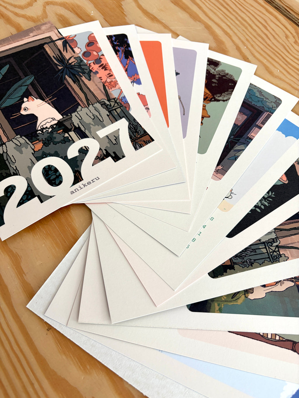 Art Calendar 2027 "Sweet Times"
