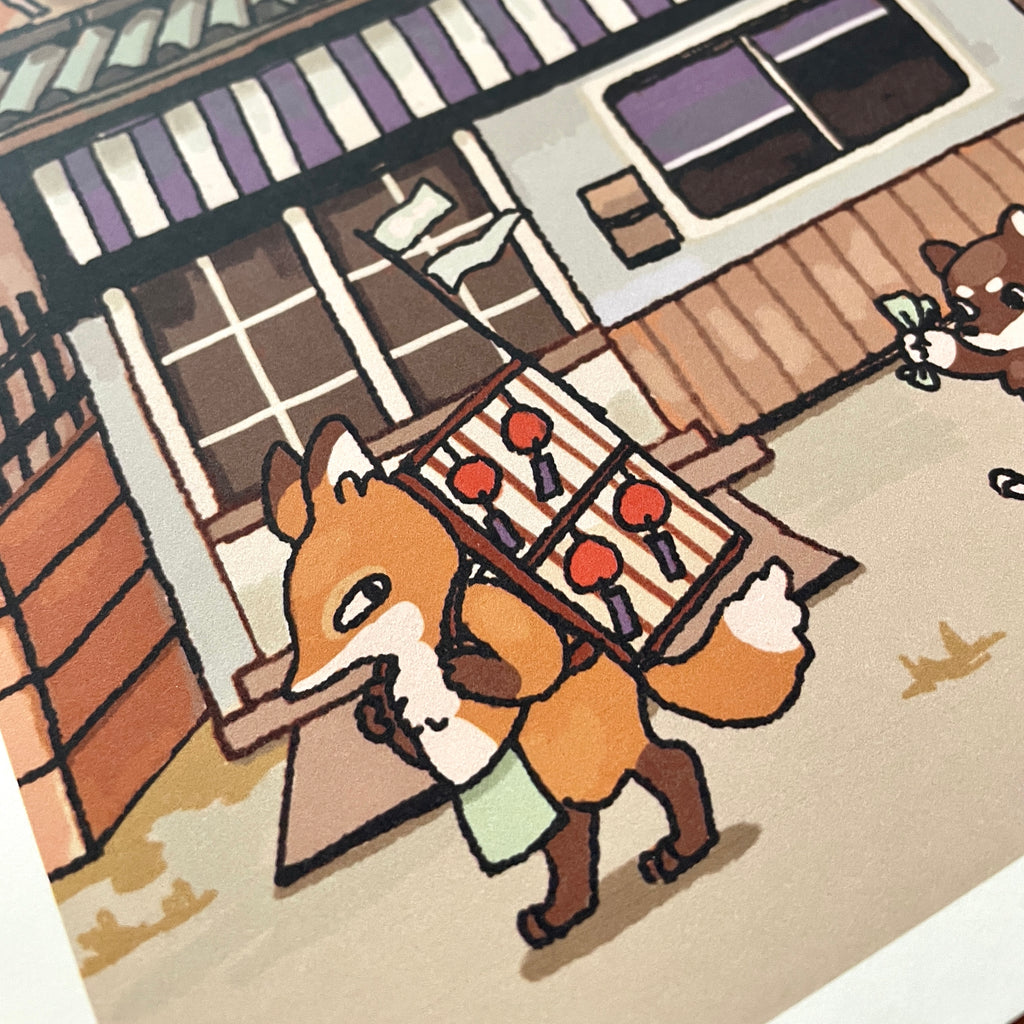 Artprint "The Seller"