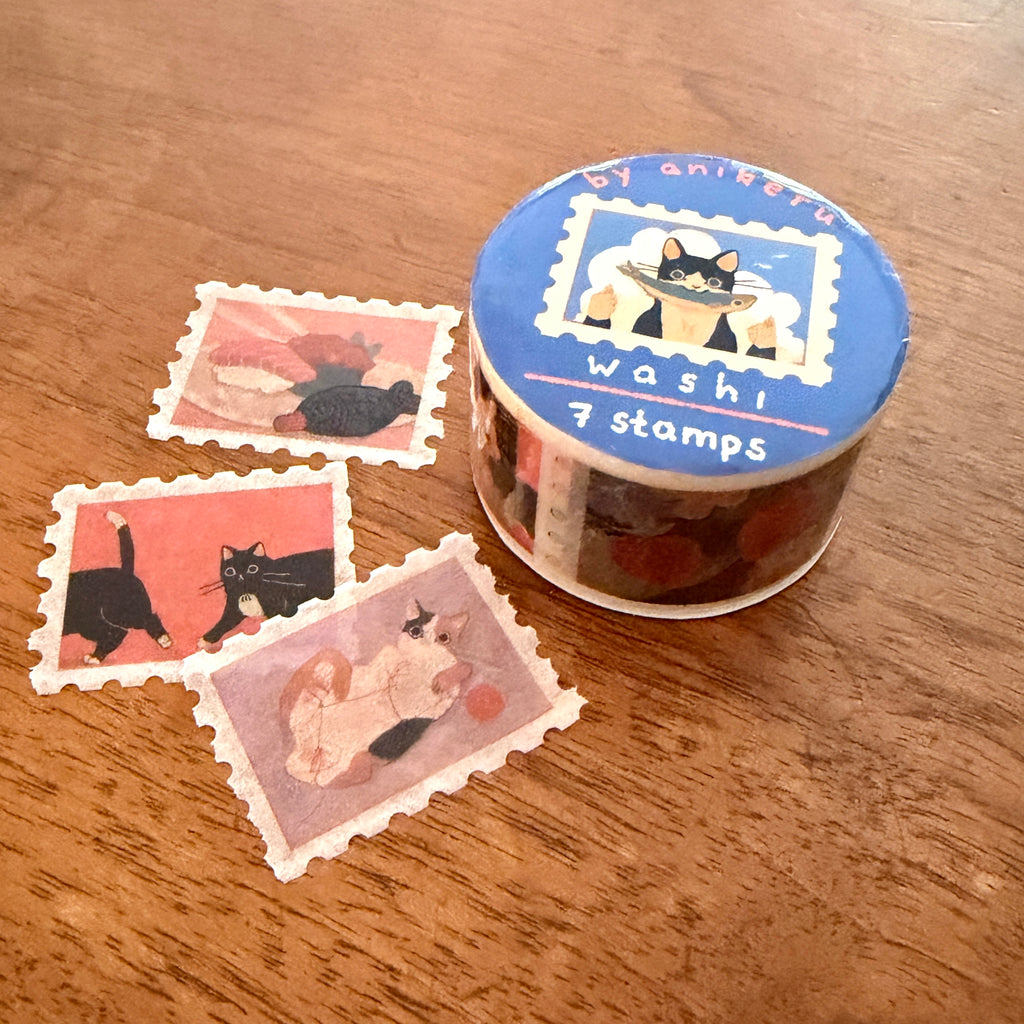 Stamp Washi Tape "Cozy Critters“