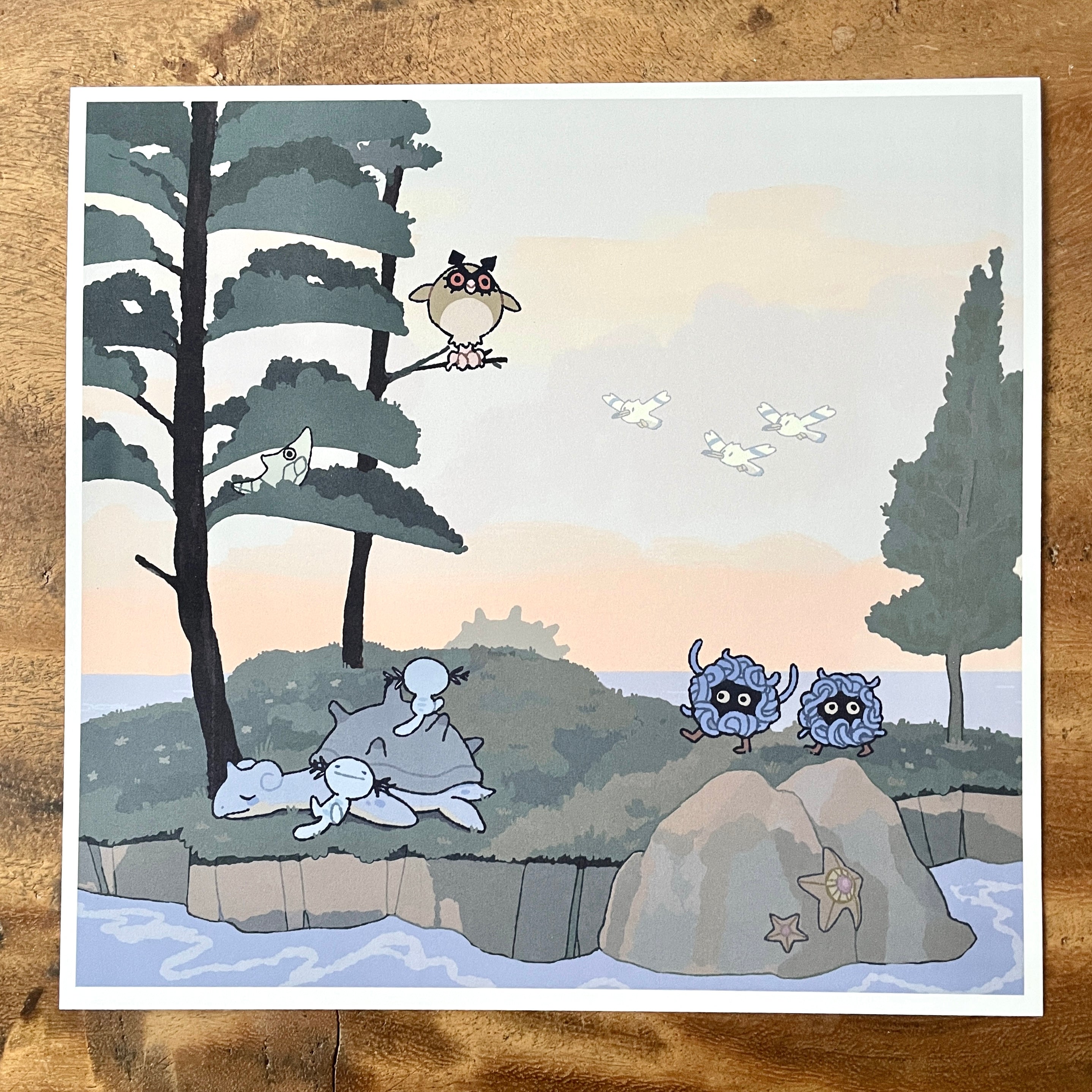 Artprint "Pokéisland"