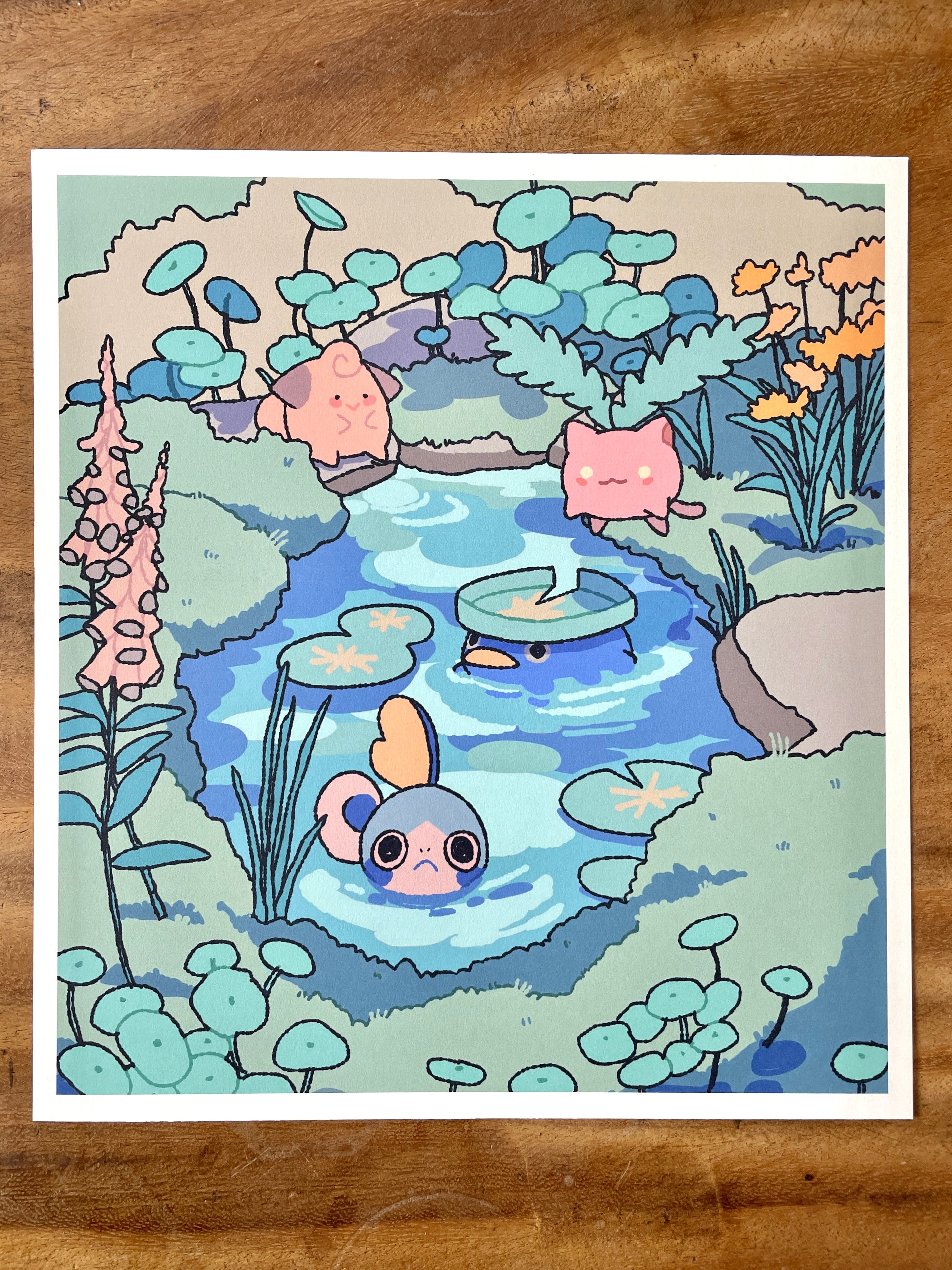 Artprint "Poképond"
