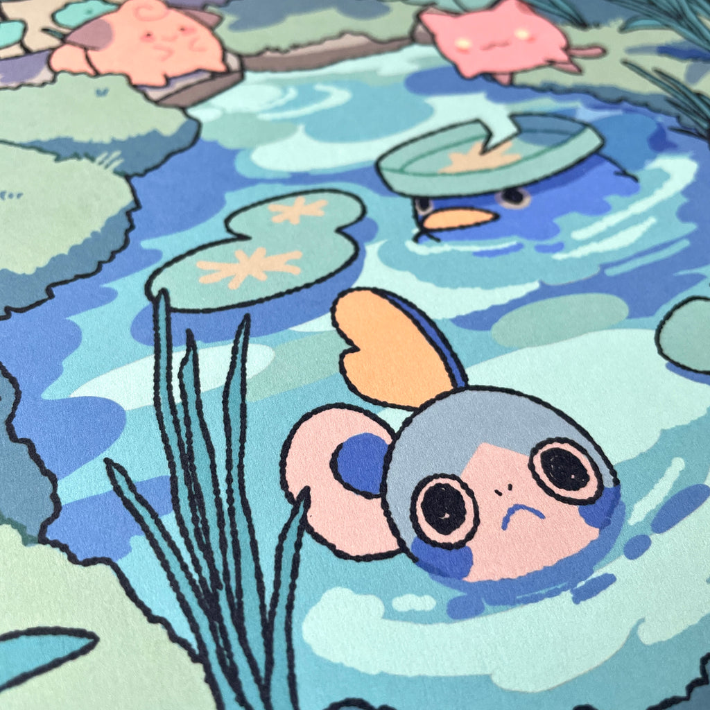 Artprint "Poképond"