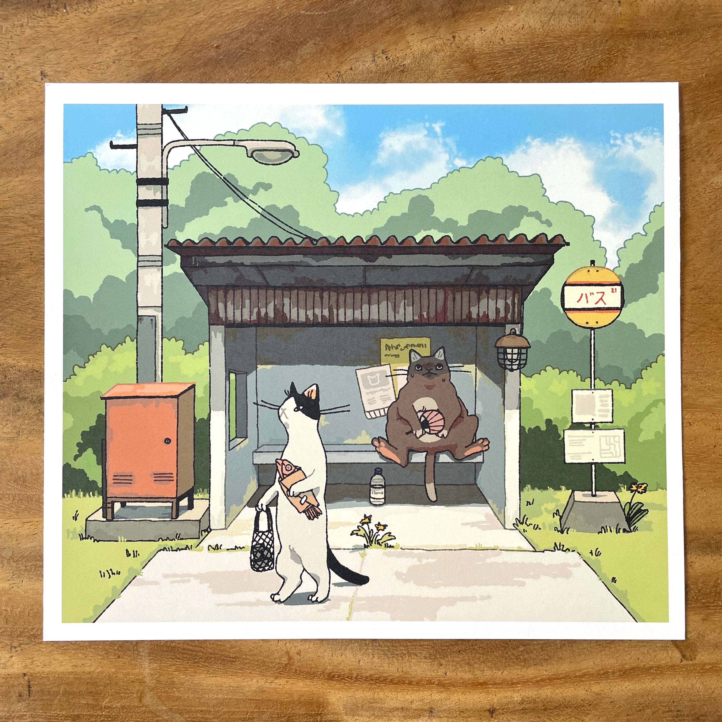 Artprint "Catbus"