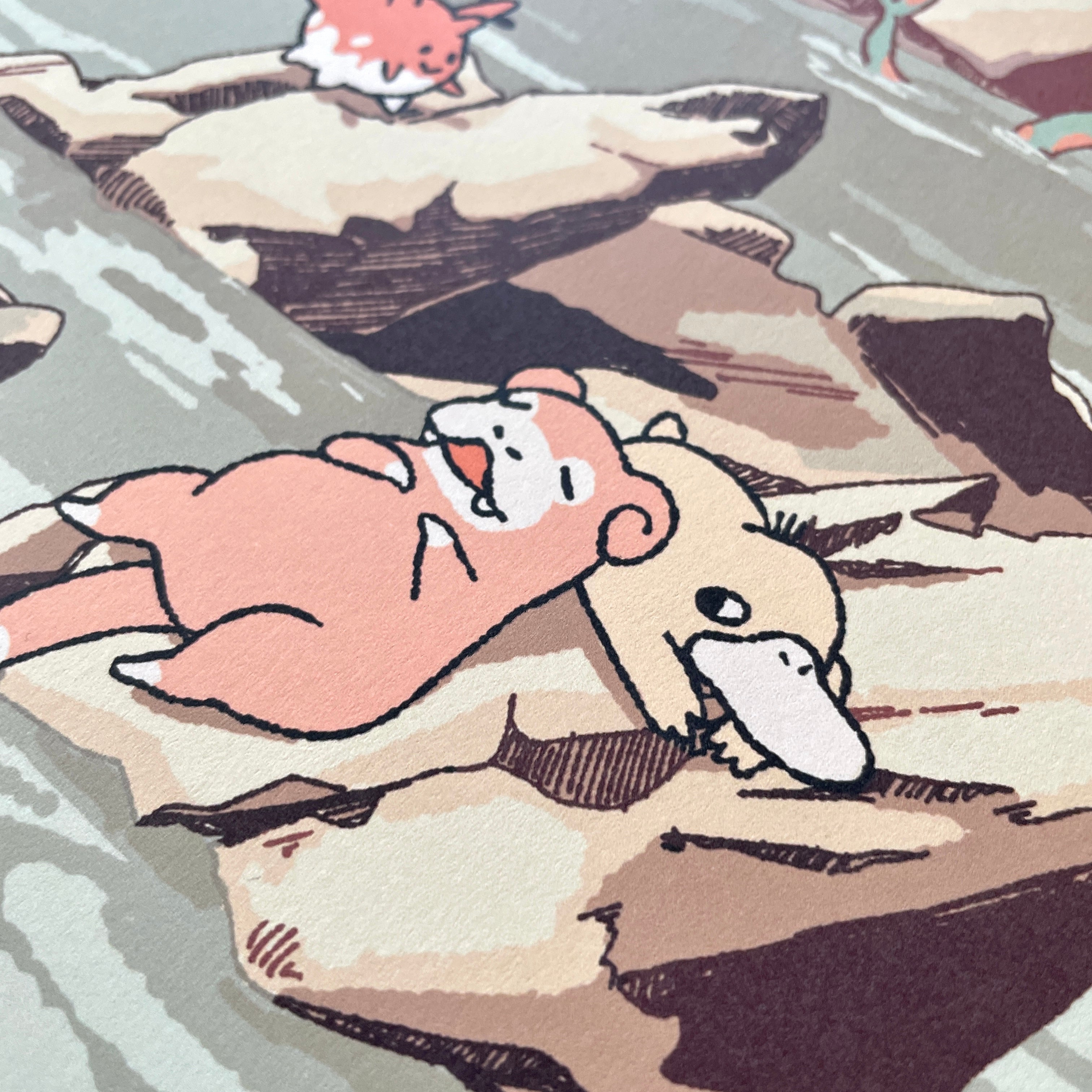 Artprint "Rocky Shore"