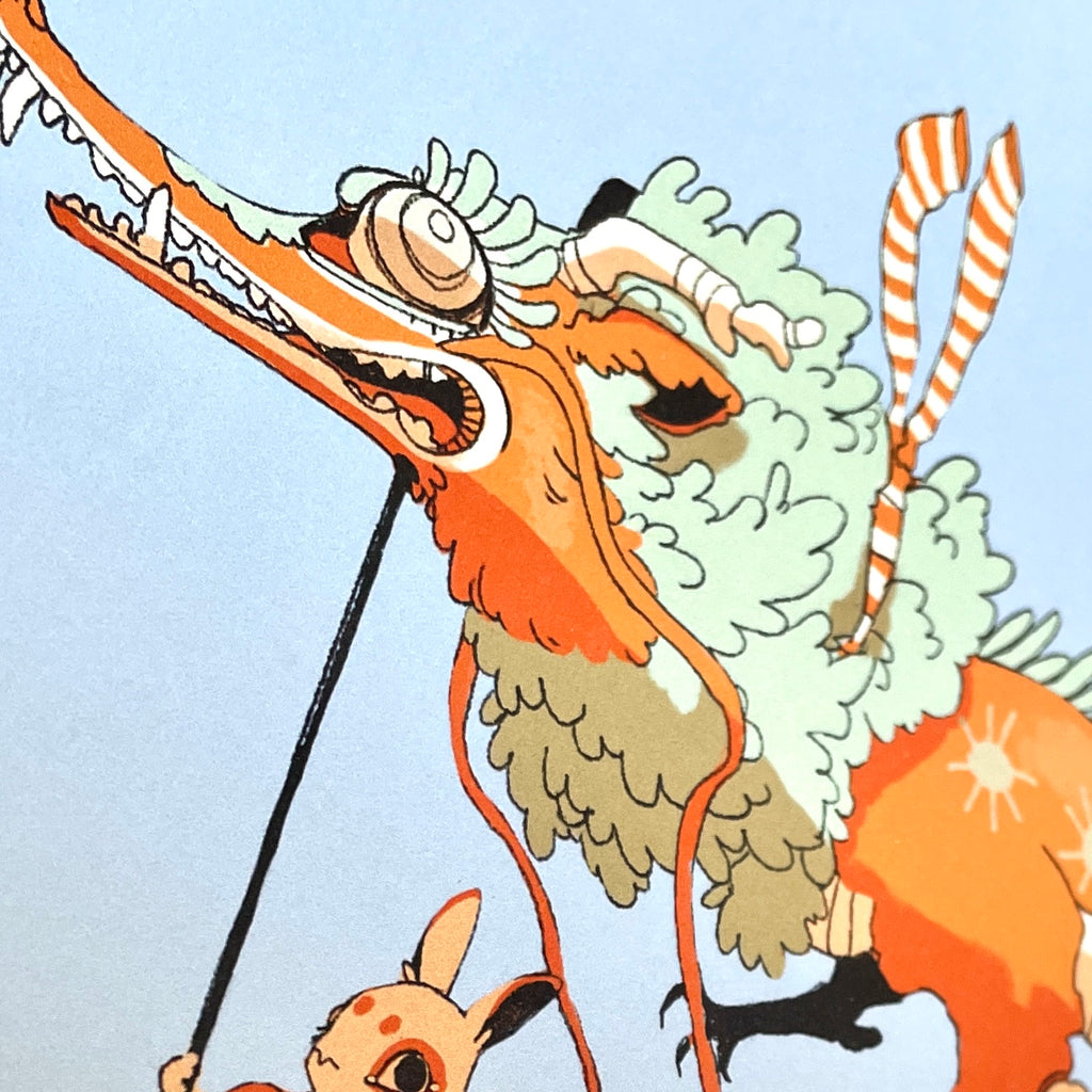 Artprint "Dragon Parade"
