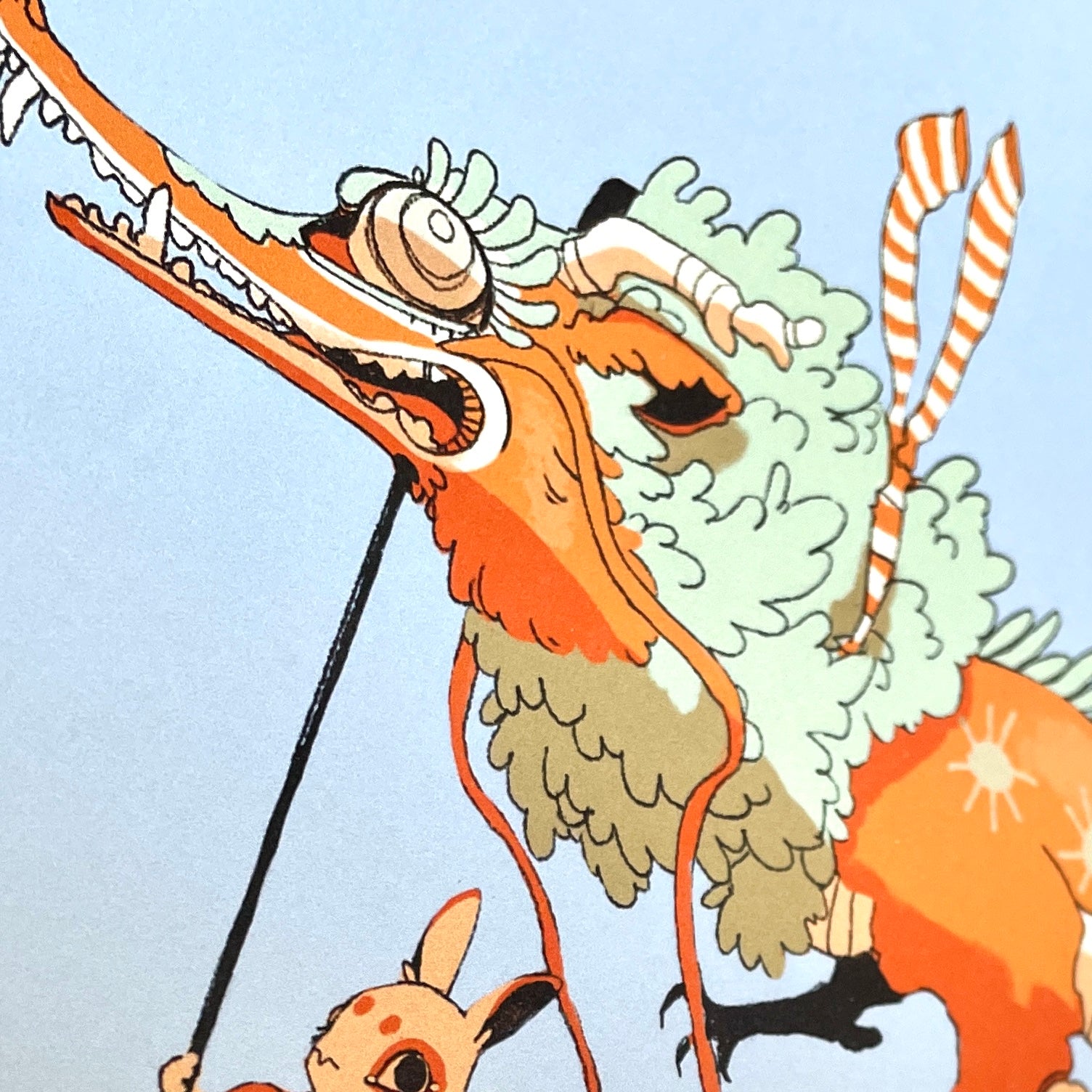 Artprint "Dragon Parade"