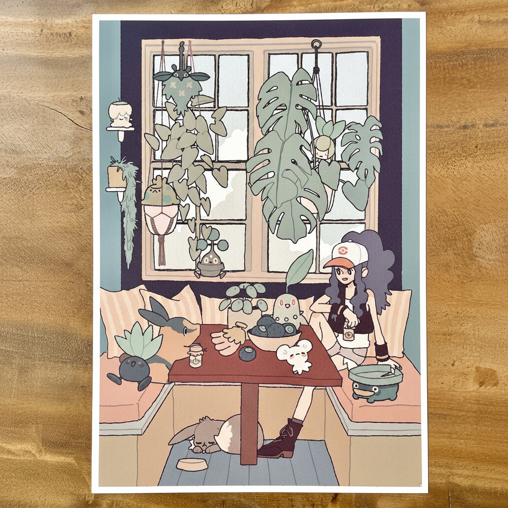 Artprint "Plant Room"