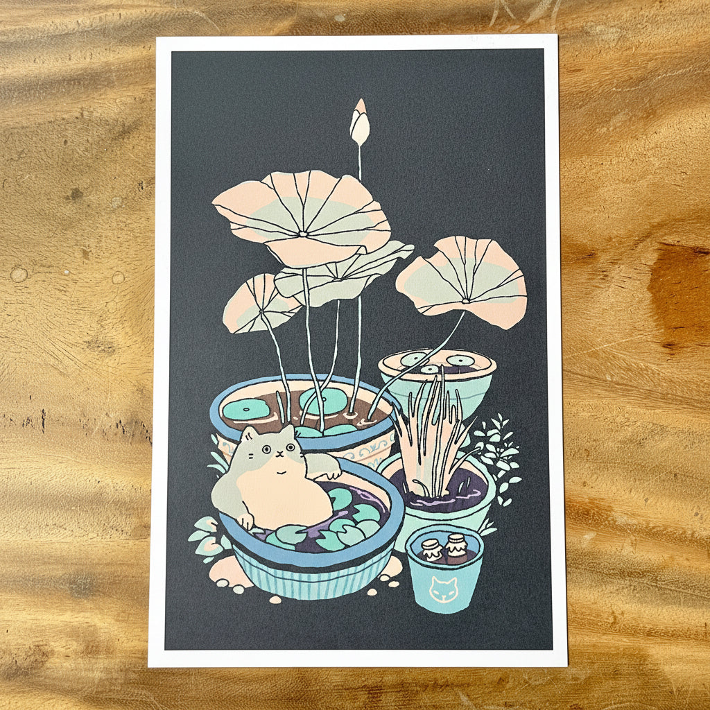 Artprint "Cooling Bath"