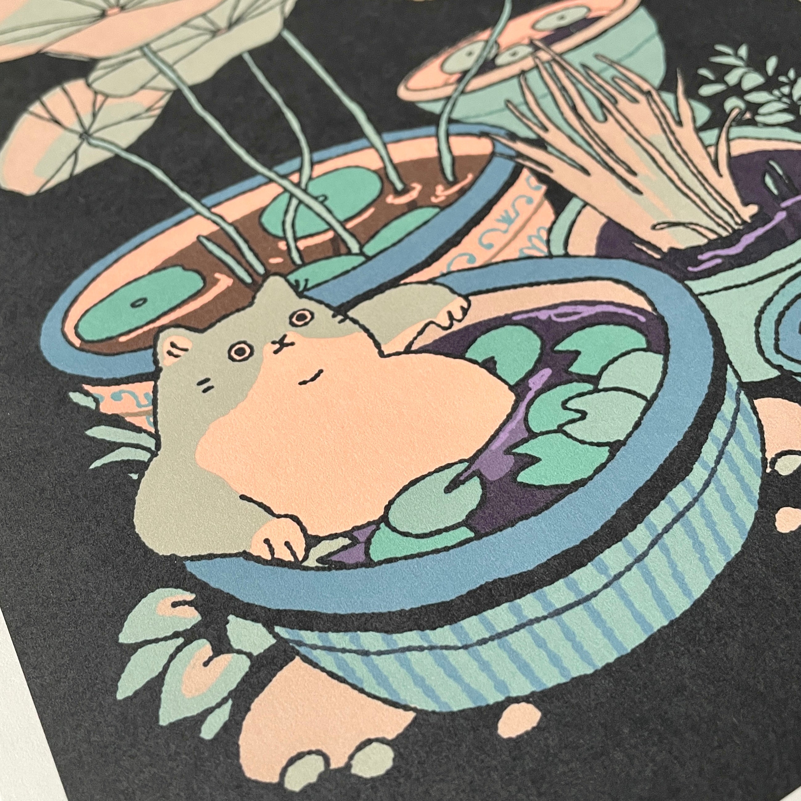 Artprint "Cooling Bath"