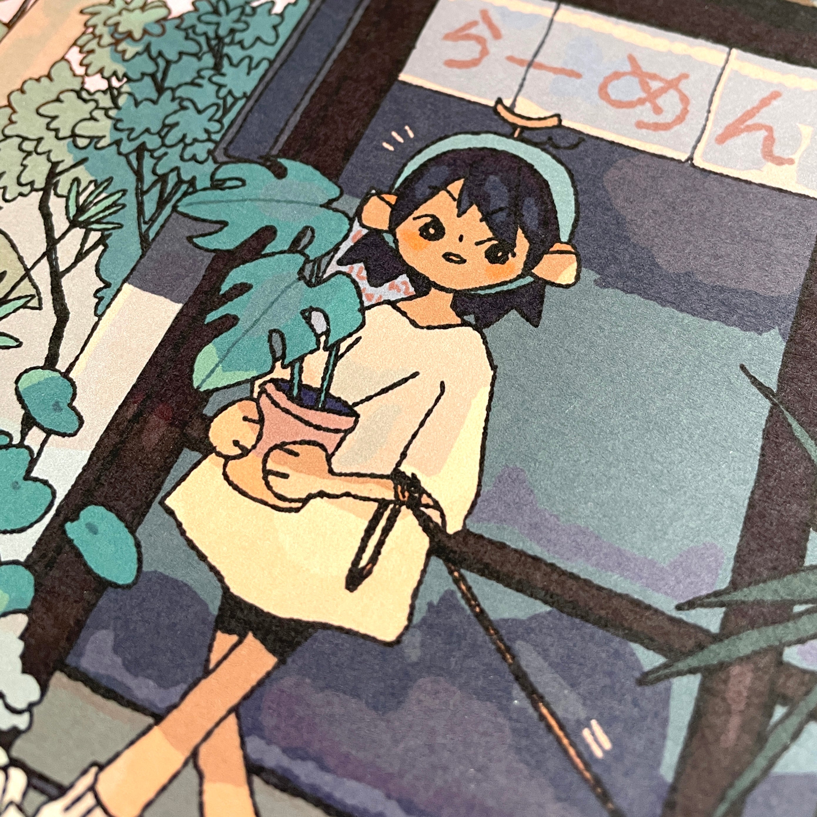 Artprint "Shiba Walk"