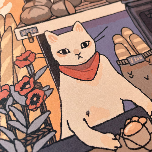 Artprint "Cat Bakery"