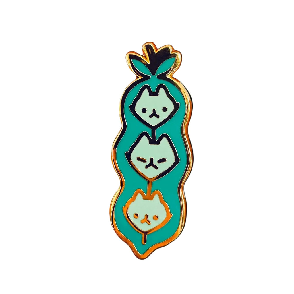 Enamel Pin "Edamame Kitty"