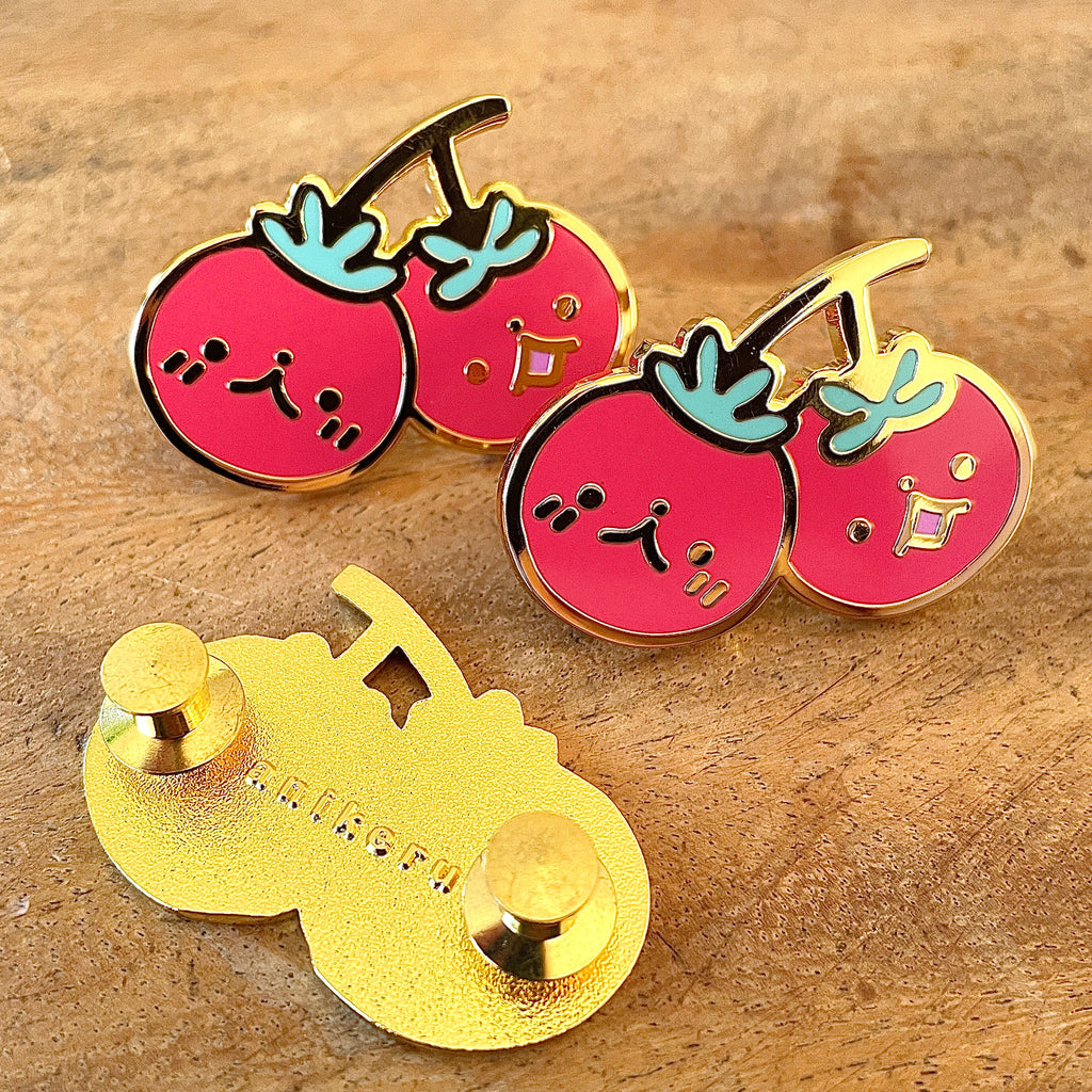 Enamel Pin "Tomato Twins"