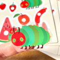 Stickersheet "The always hungry caterpillar"