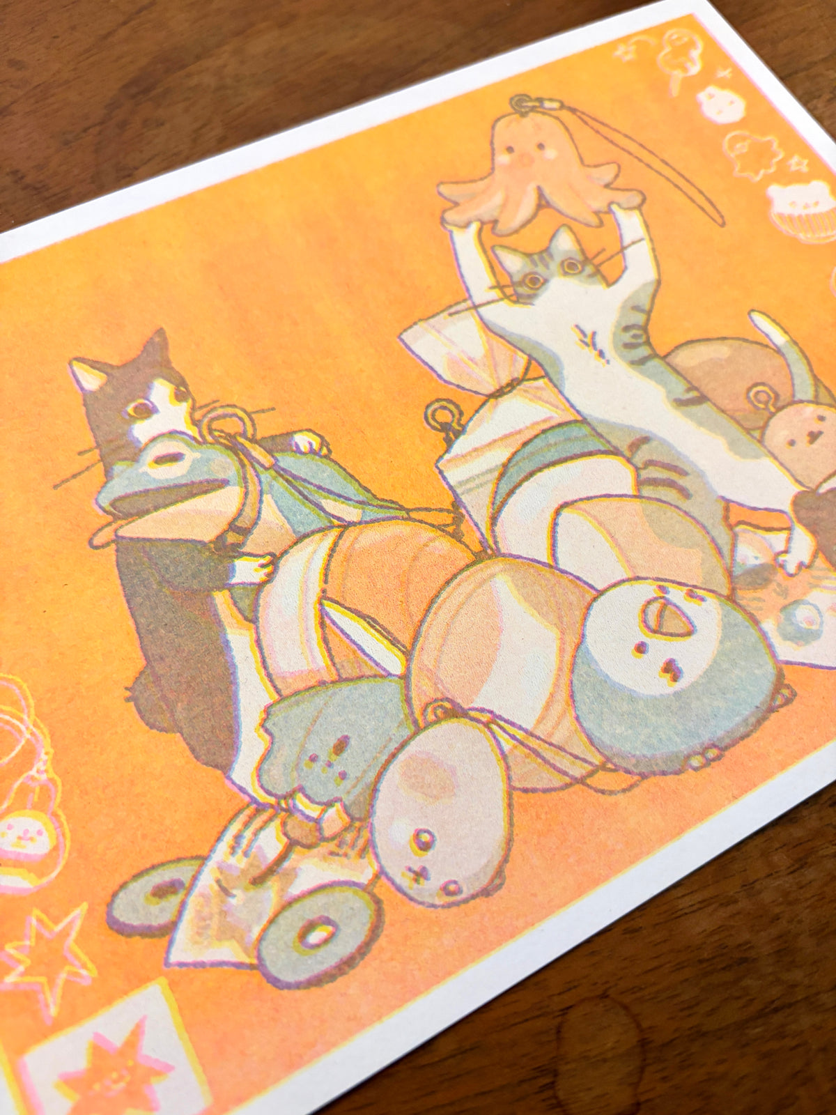 Riso Print "Gachapon"