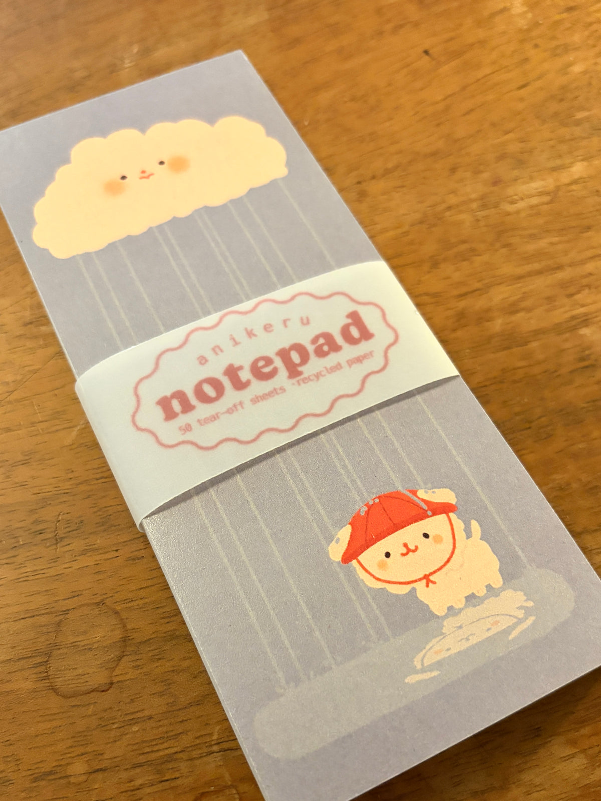 Notepad "Wet Pup“