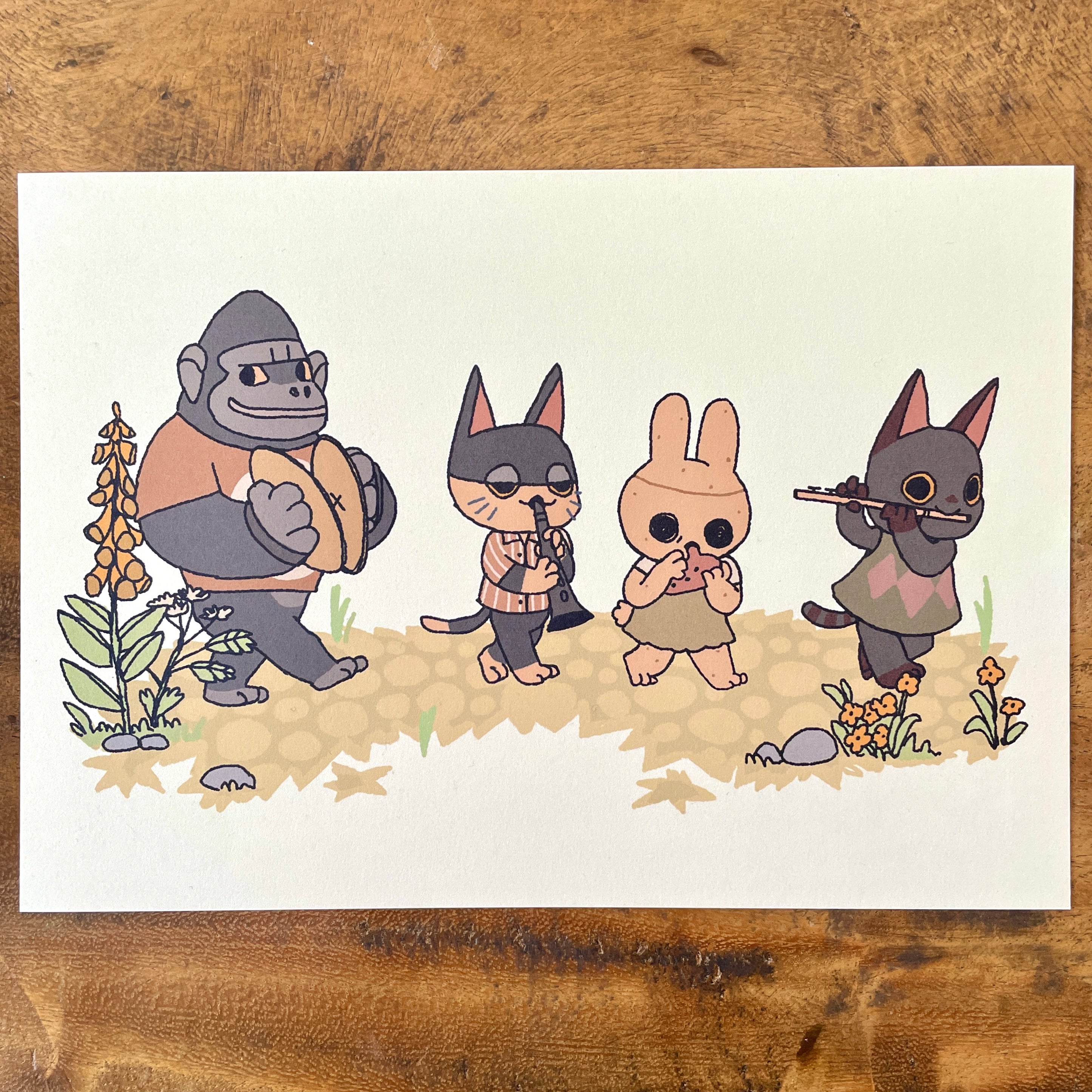Artprint "Music Parade"