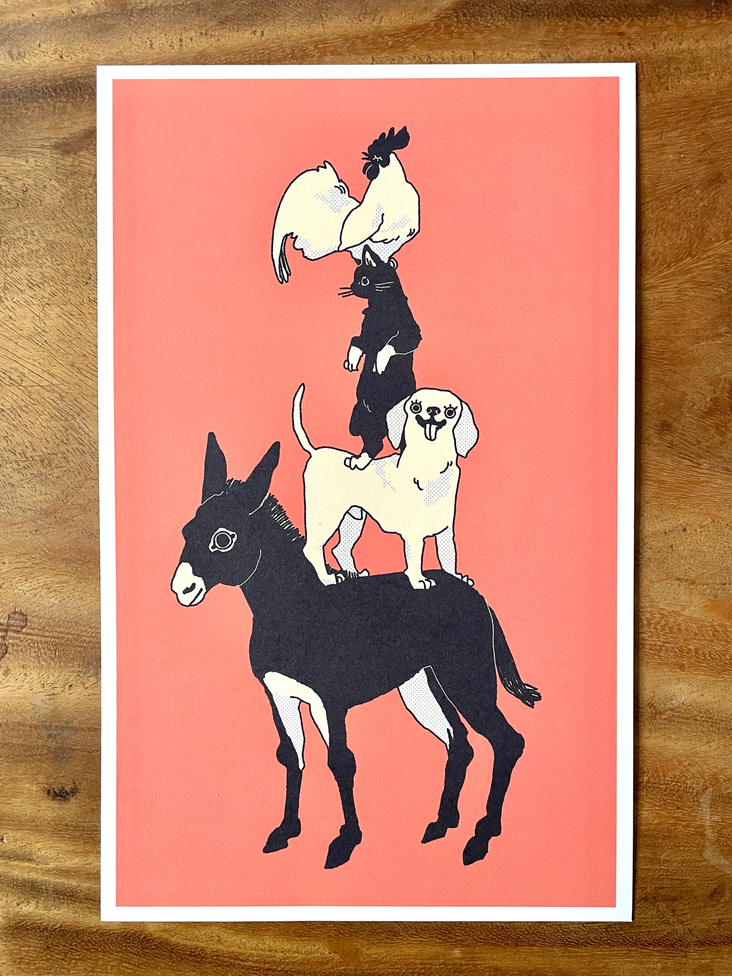 Artprint "Bremer Stadtmusikanten"