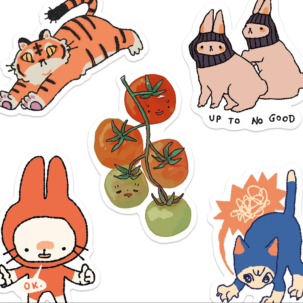 Stickerset "Silly Guys"